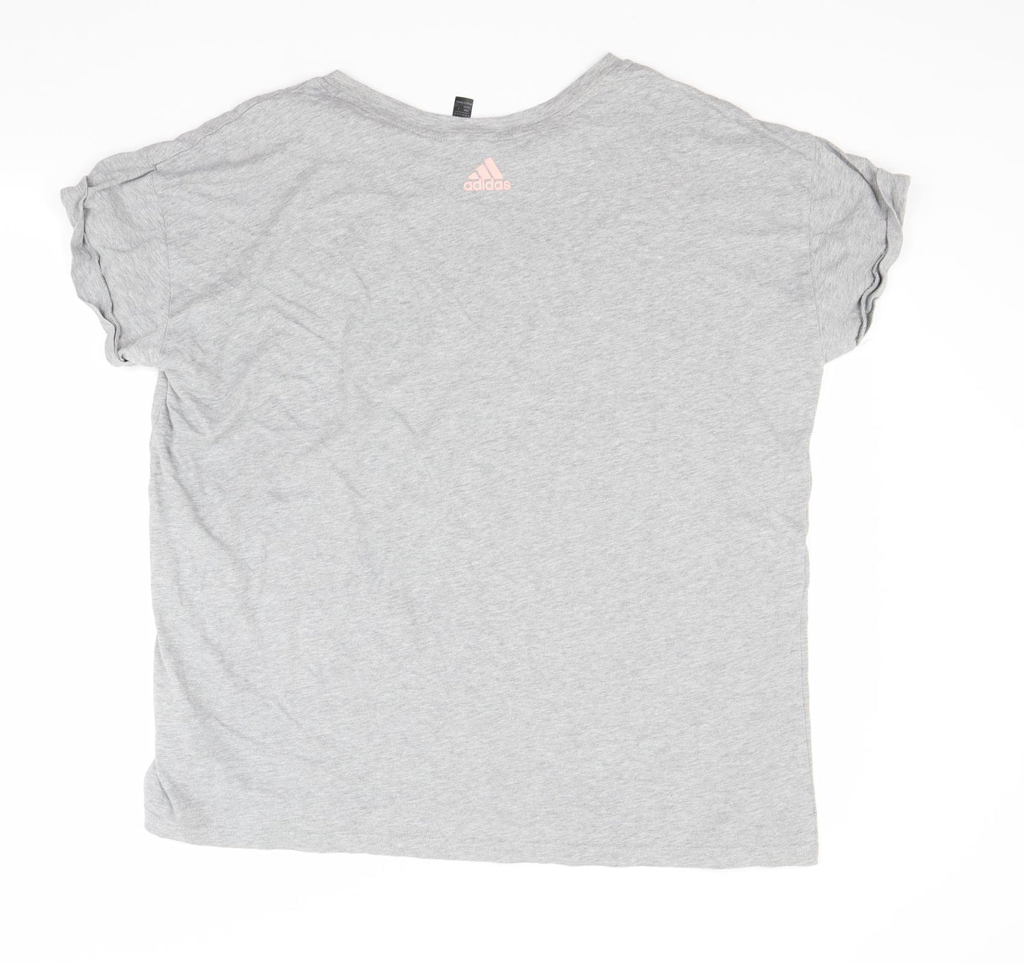 adidas Womens Grey   Basic T-Shirt Size XL