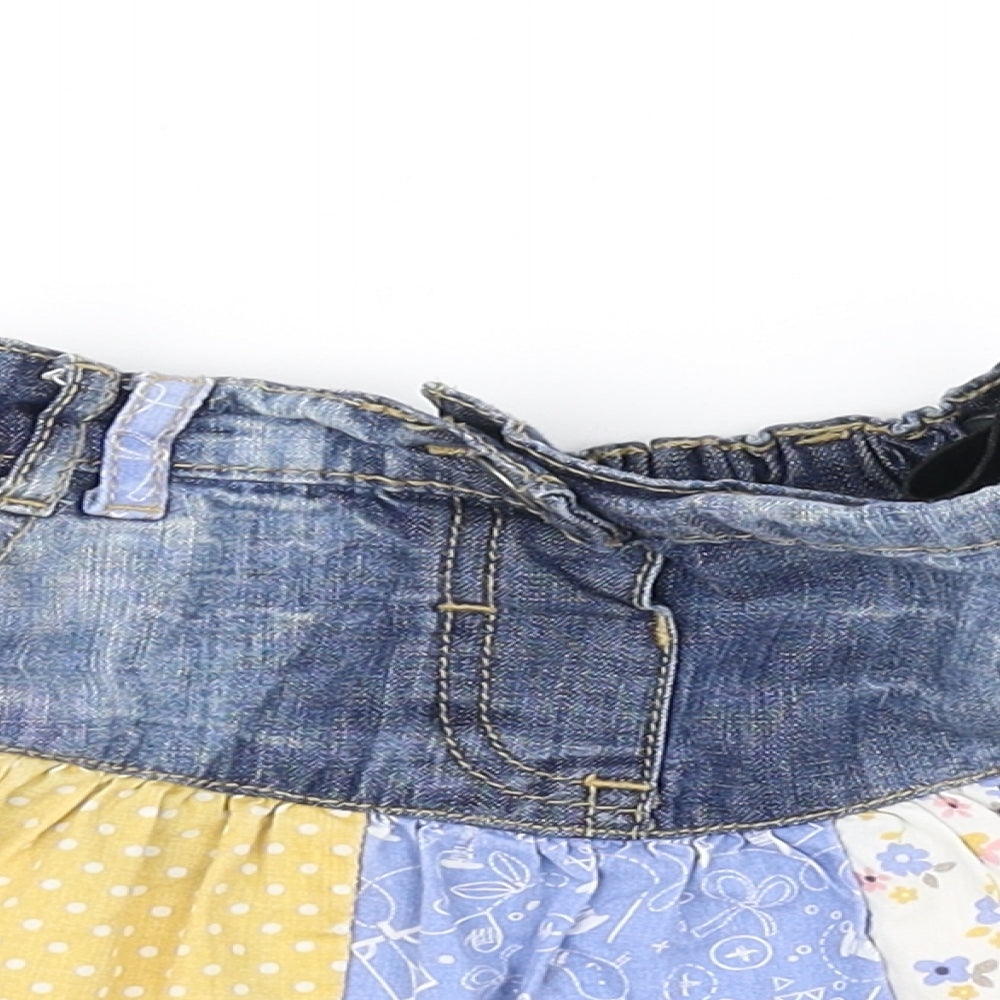 NEXT Girls Black   Mini Skirt Size 3-4 Years