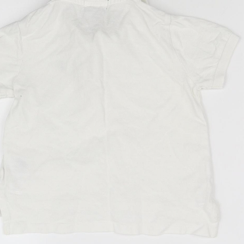 Ralph Lauren Boys White   Basic Polo Size 2 Years