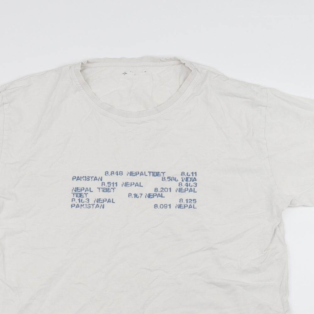 pre worn Mens White    T-Shirt Size XL