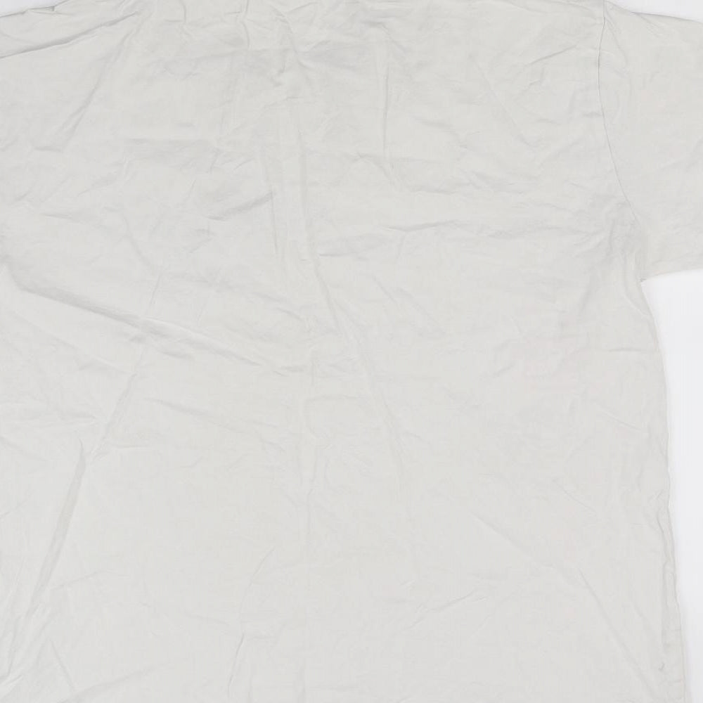 pre worn Mens White    T-Shirt Size XL