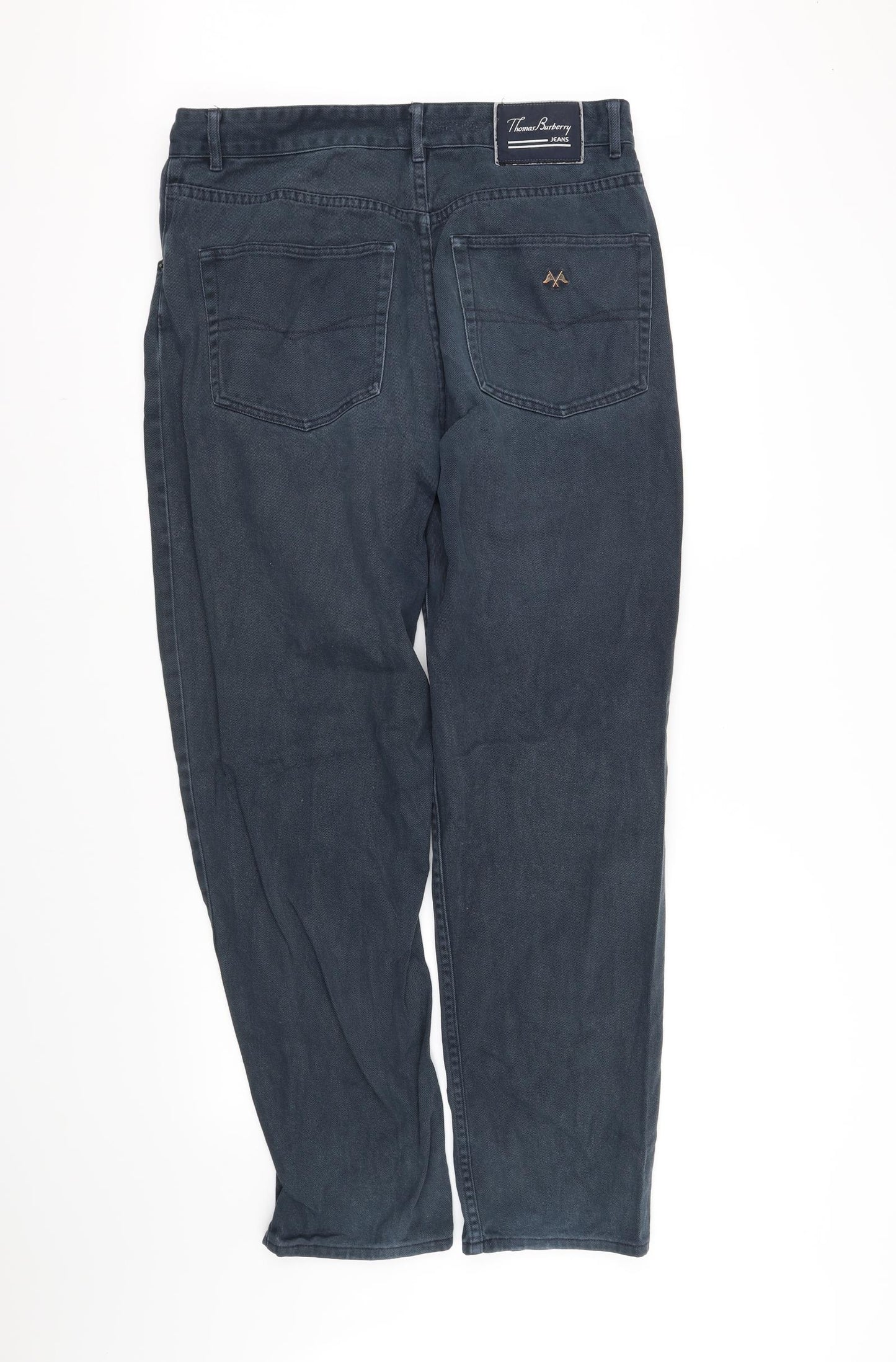 pre worn Mens Black   Straight Jeans Size L L34 in