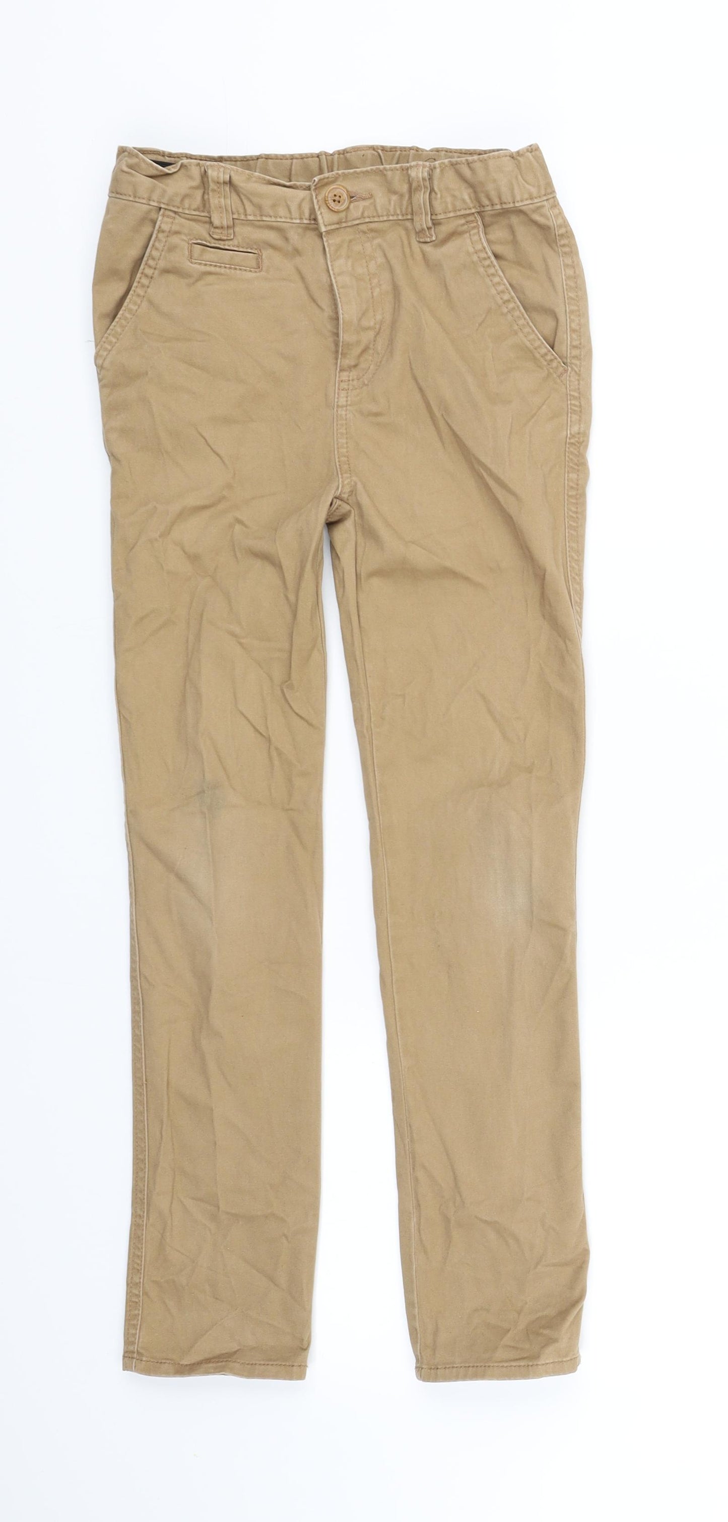 TU Boys Beige   Straight Jeans Size 8 Years