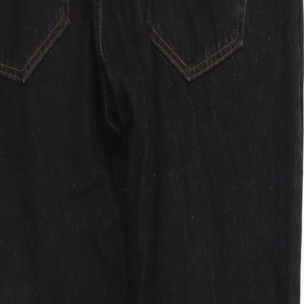 pre worn Womens Black   Straight Jeans Size XL L32 in