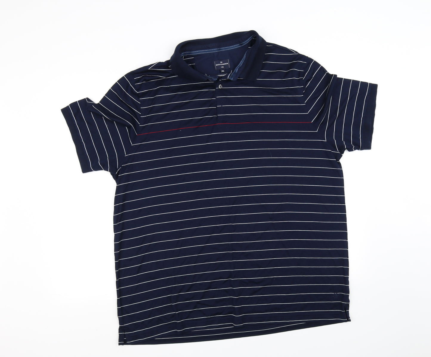 Blue Harbour Mens Blue    Polo Size Big 2X