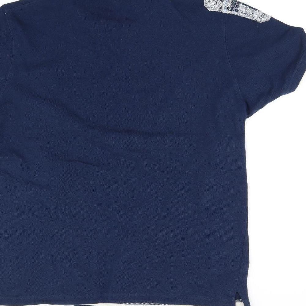 Lonsdale Mens Blue    Polo Size S