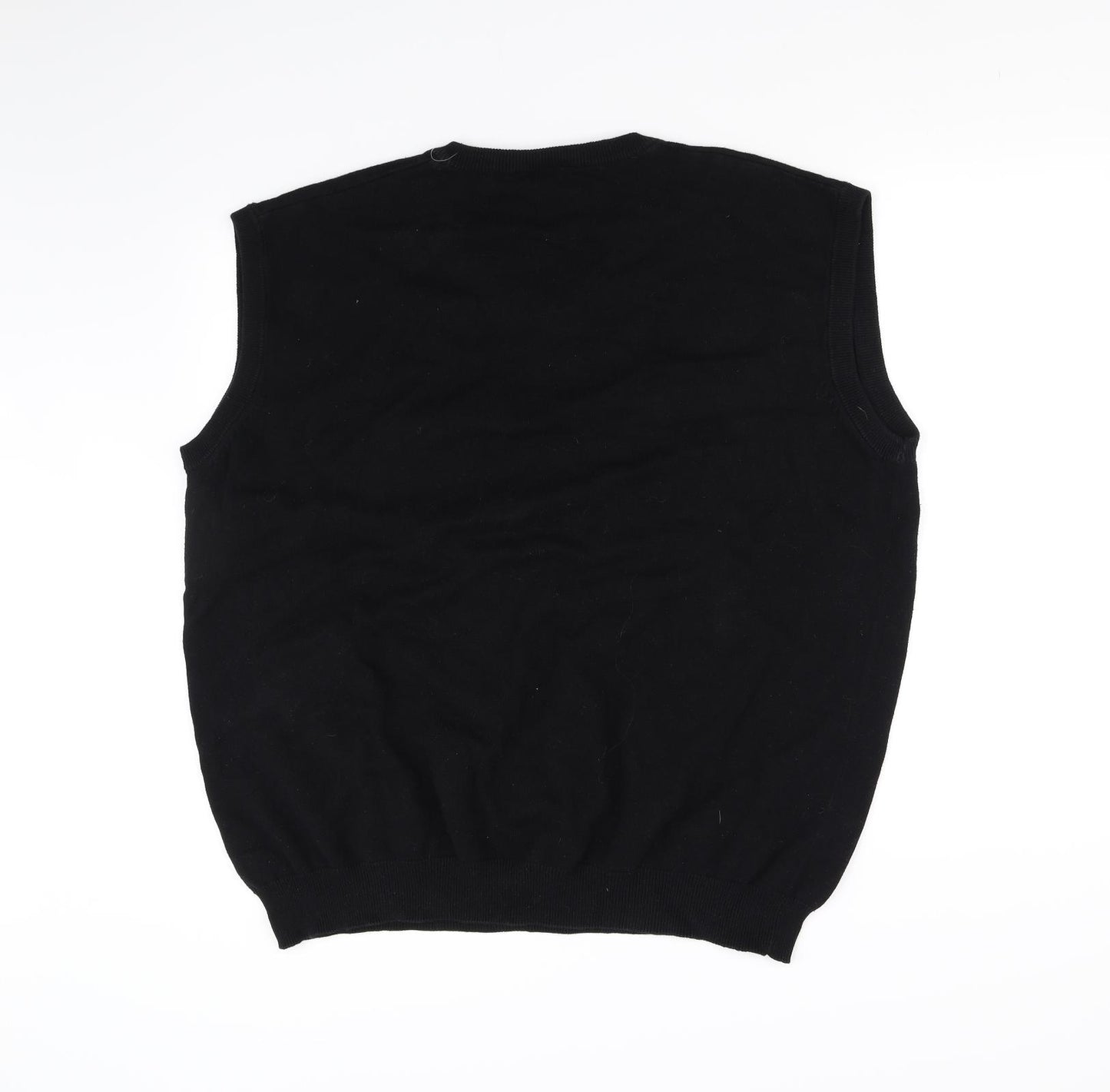 cotton valley Womens Black   Basic Blouse Size 2XL