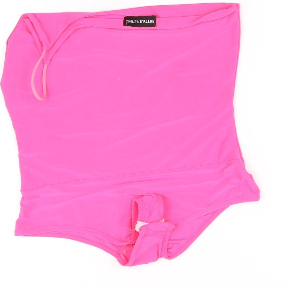pretty little thing Womens Pink   Leotard One-Piece Size 10