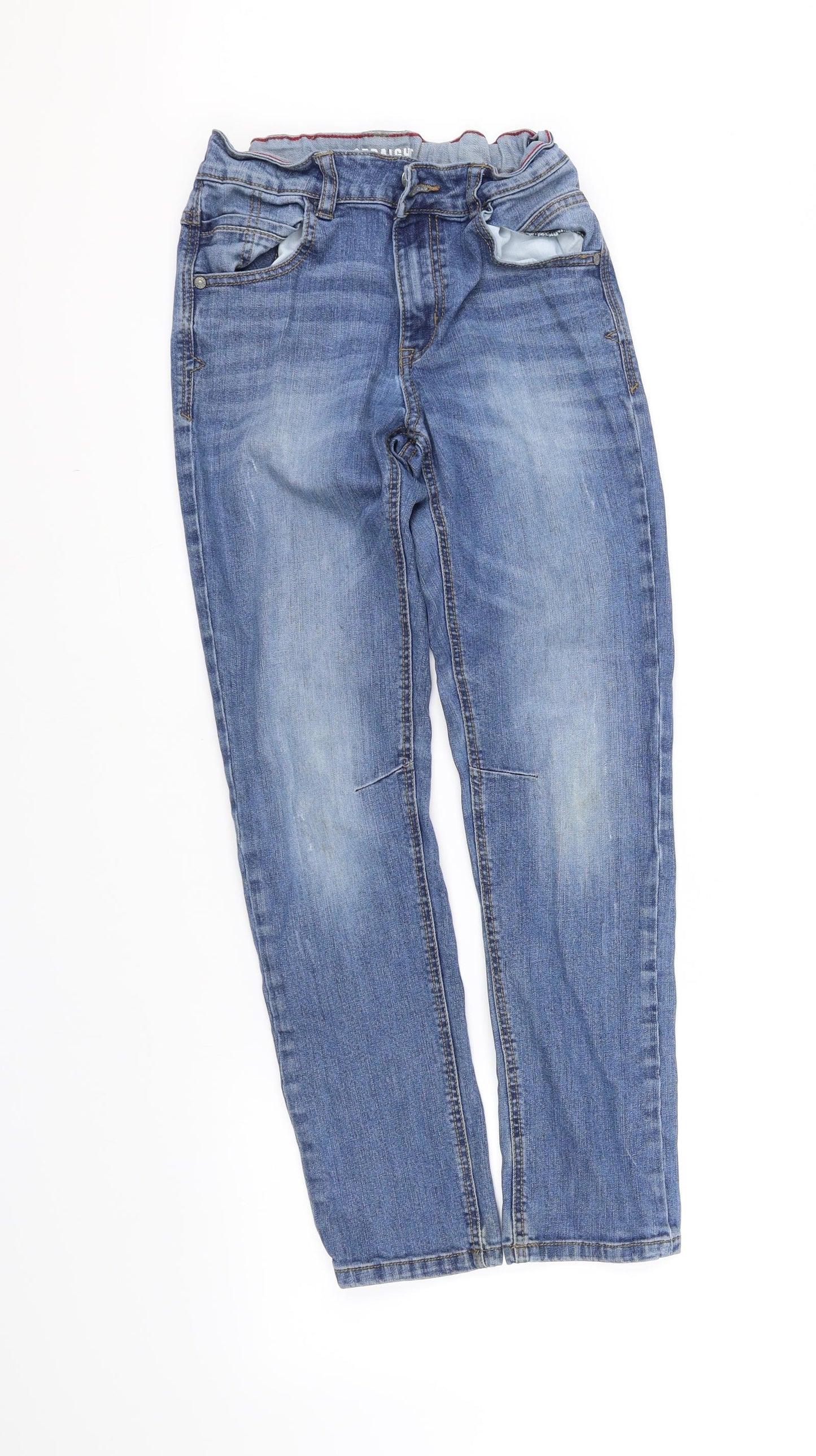 pre worn Boys Blue   Straight Jeans Size 10-11 Years
