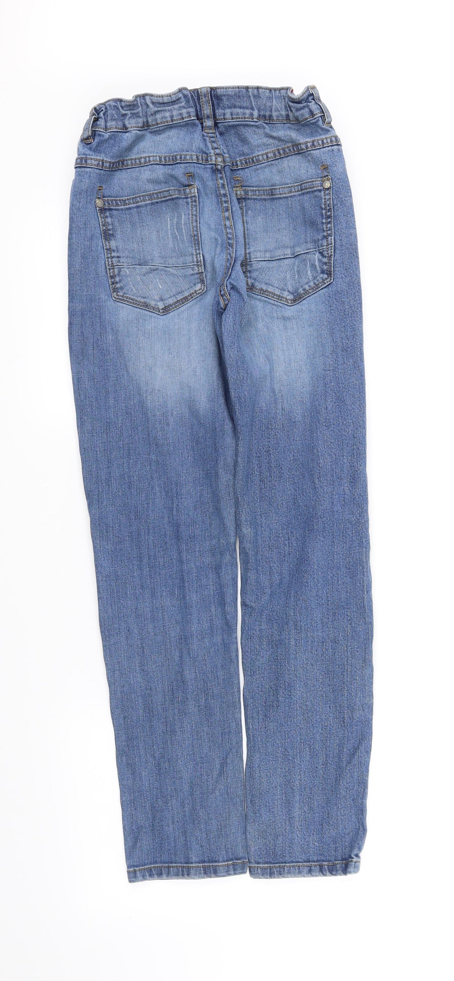 pre worn Boys Blue   Straight Jeans Size 10-11 Years