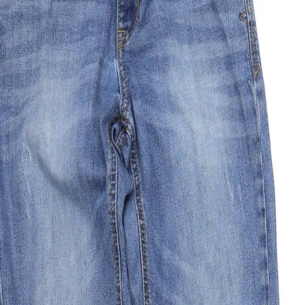 pre worn Boys Blue   Straight Jeans Size 10-11 Years