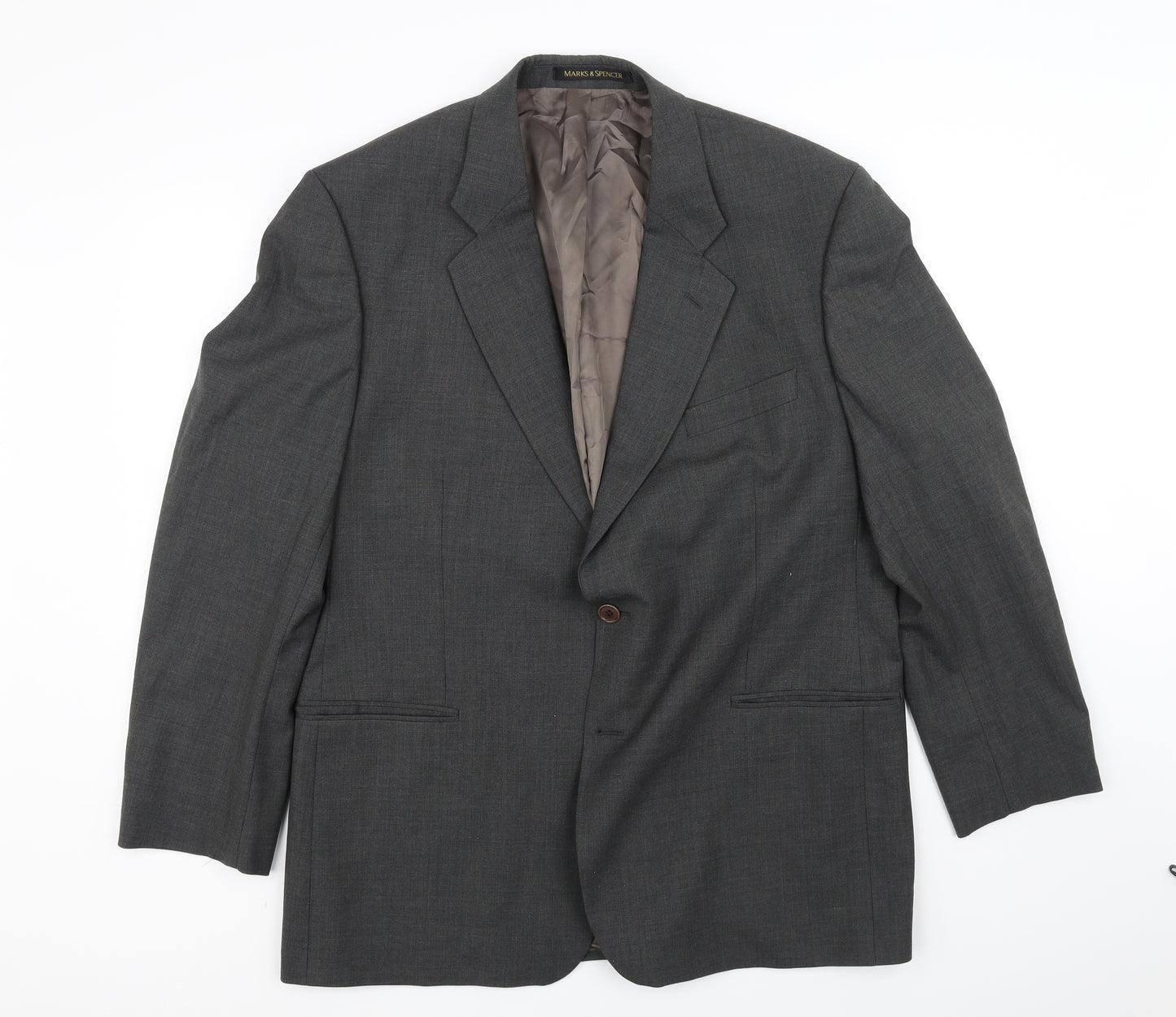 Marks and Spencer Mens Grey   Jacket Blazer Size XL