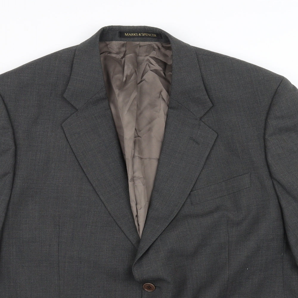 Marks and Spencer Mens Grey   Jacket Blazer Size XL