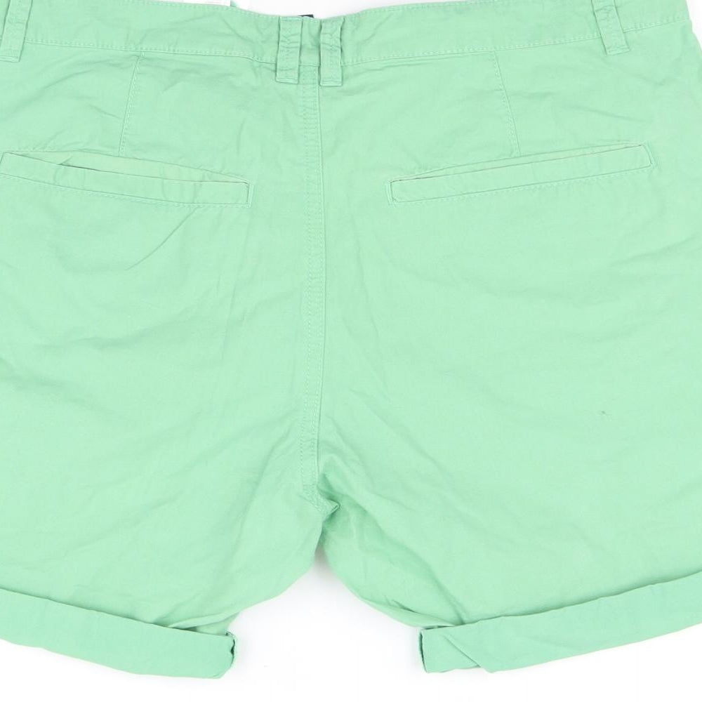 Divided Womens Gold   Cut-Off Shorts Size 32 in