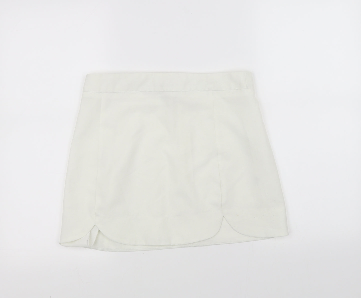 ne worn Womens White   Mini Skirt Size 10