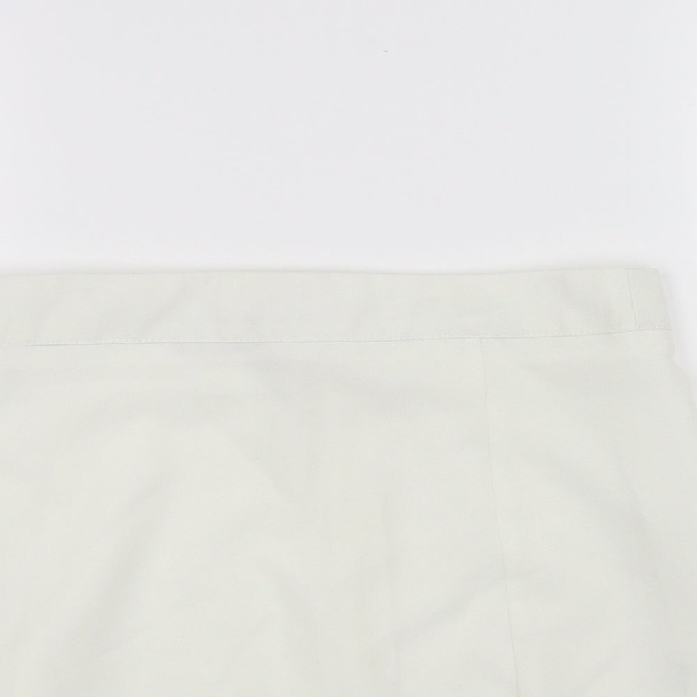 ne worn Womens White   Mini Skirt Size 10