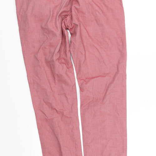 Topman Womens Red   Trousers  Size 32 in L34 in