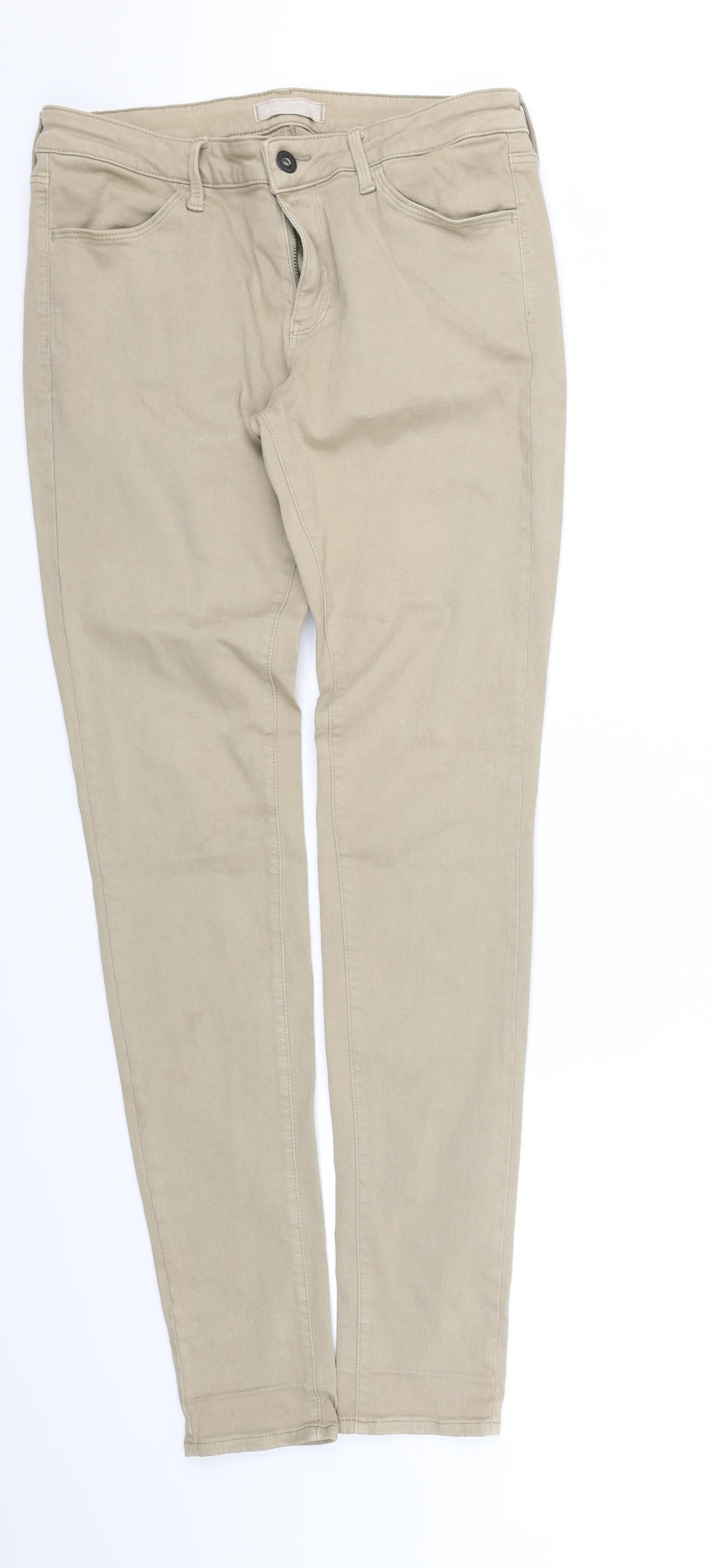 pre worn Womens Beige   Trousers  Size M L34 in