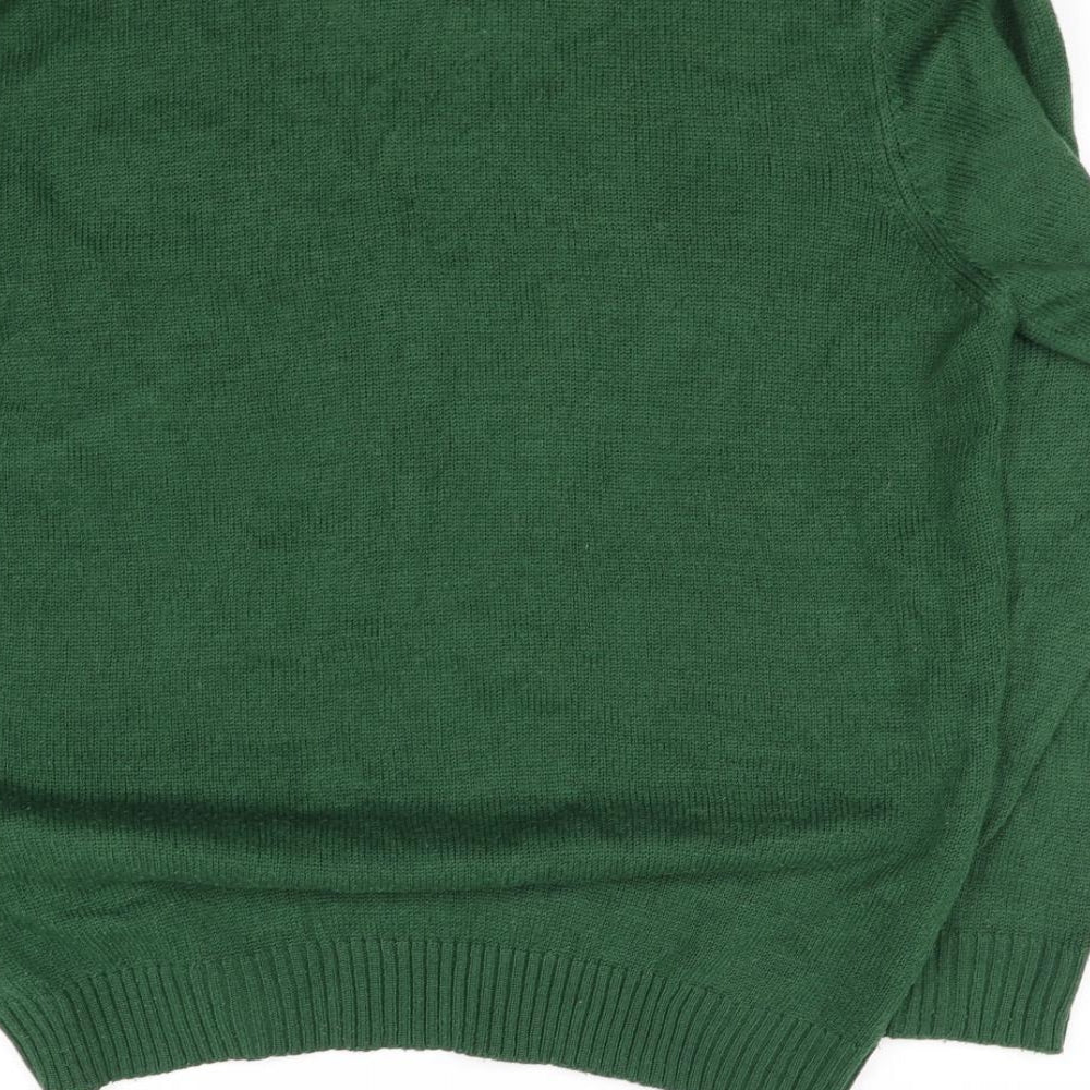 Avenue Mens Green   Pullover Jumper Size L