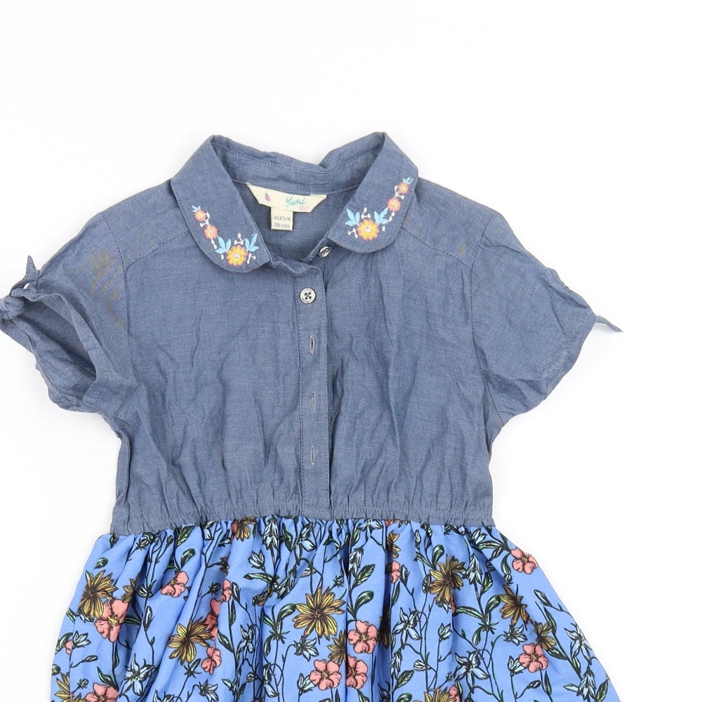 youngi Girls Blue   Mini  Size 5-6 Years