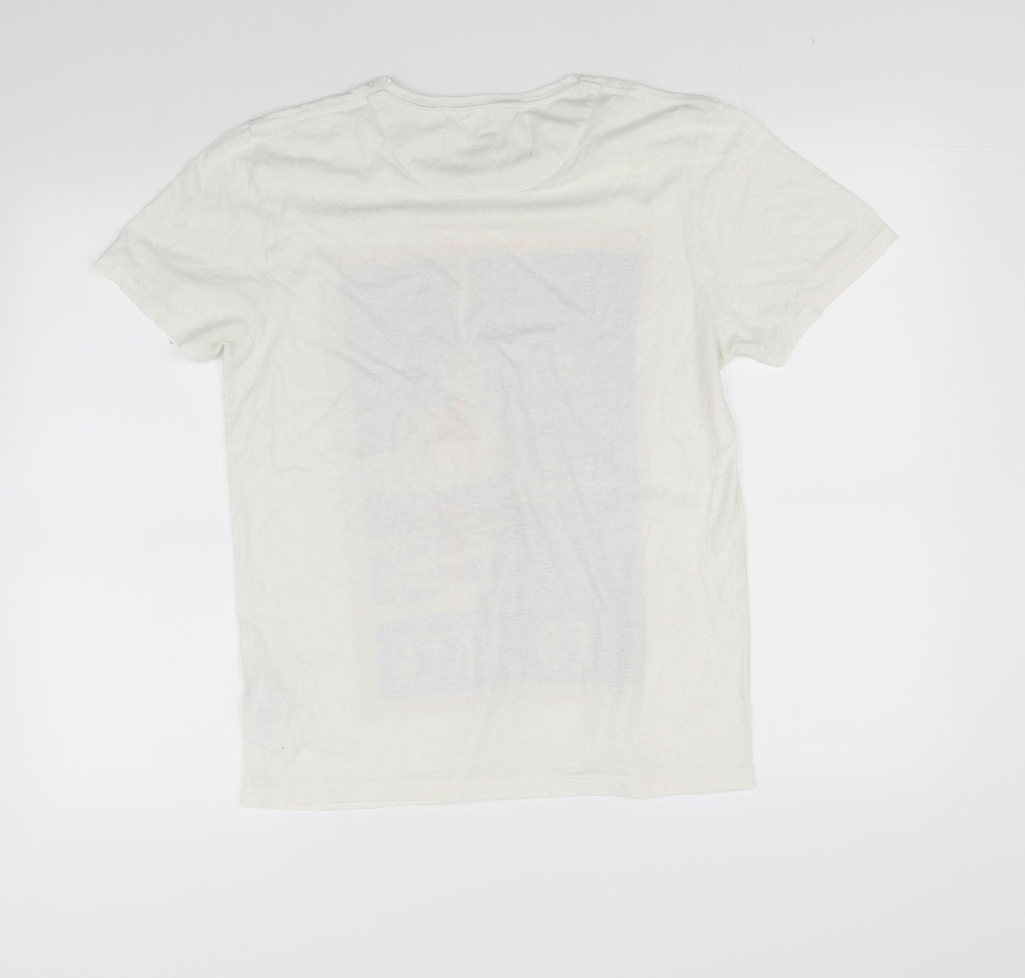 Ted Baker Mens White    T-Shirt Size M