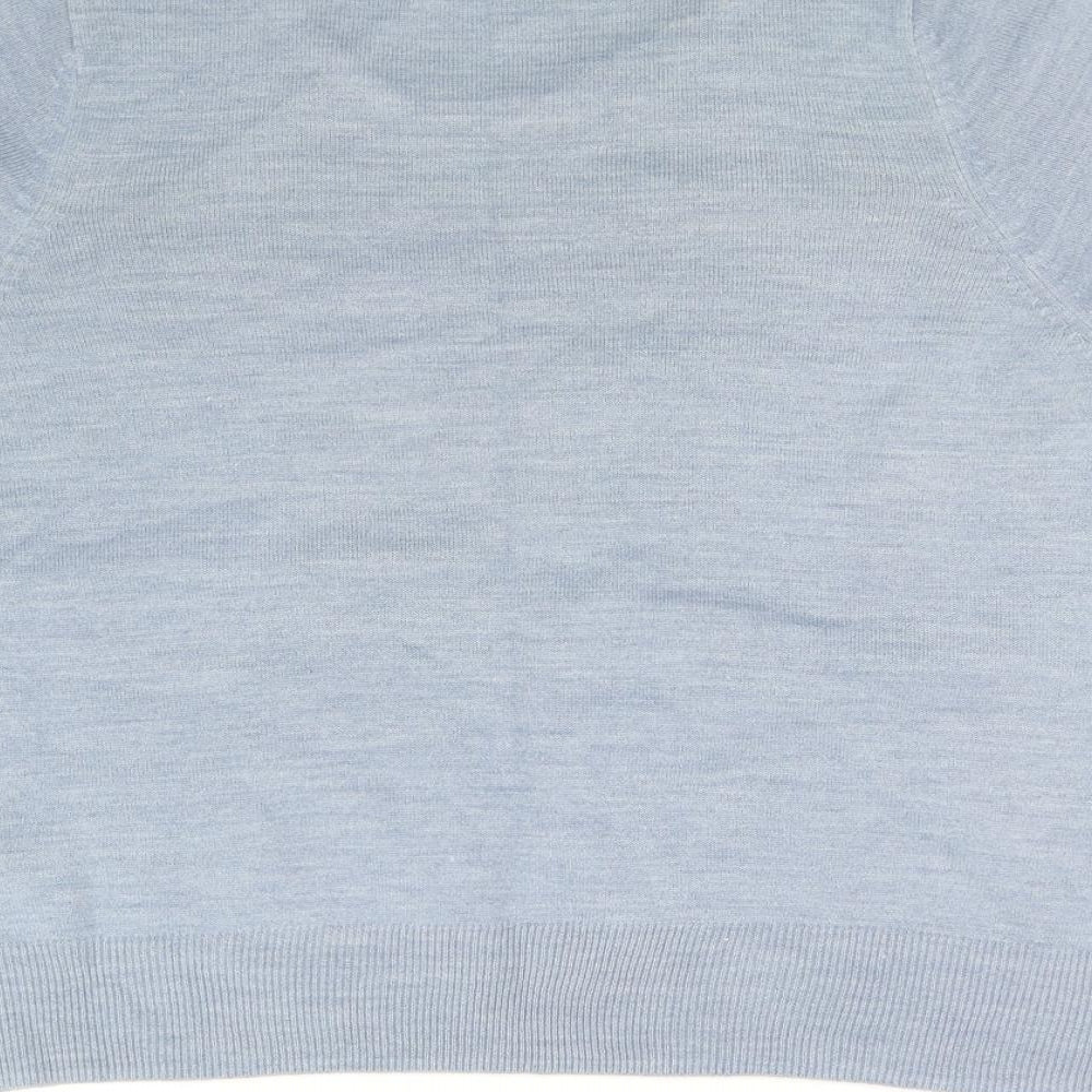 Classic Womens Blue   Basic Blouse Size 16