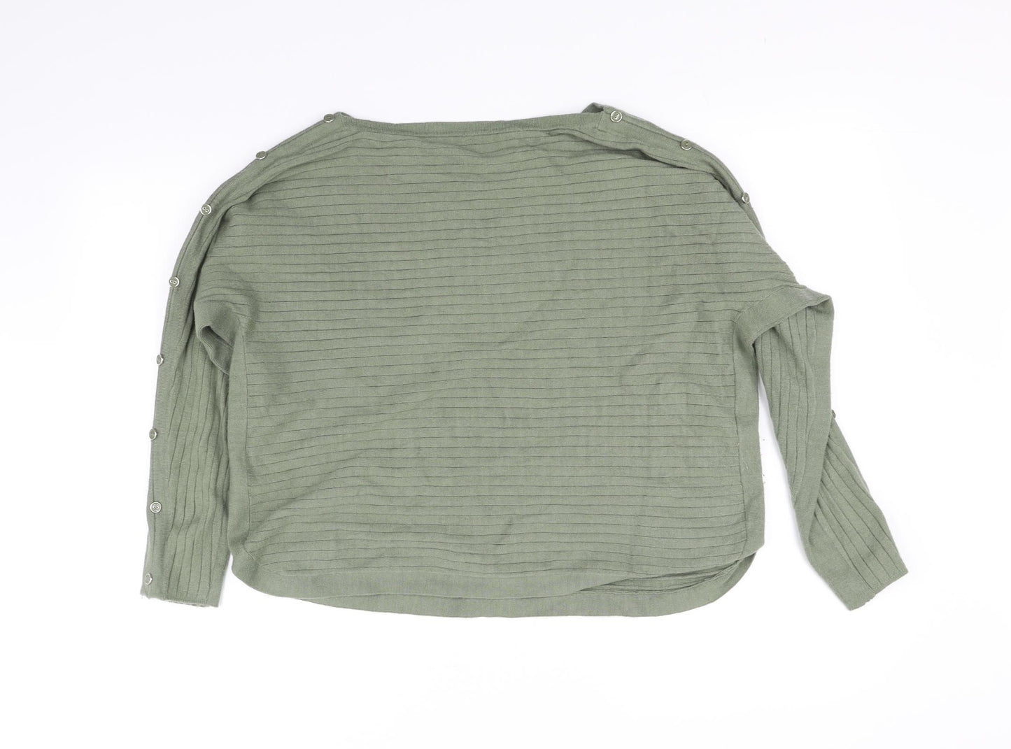 M&Co Womens Green   Pullover Jumper Size 18