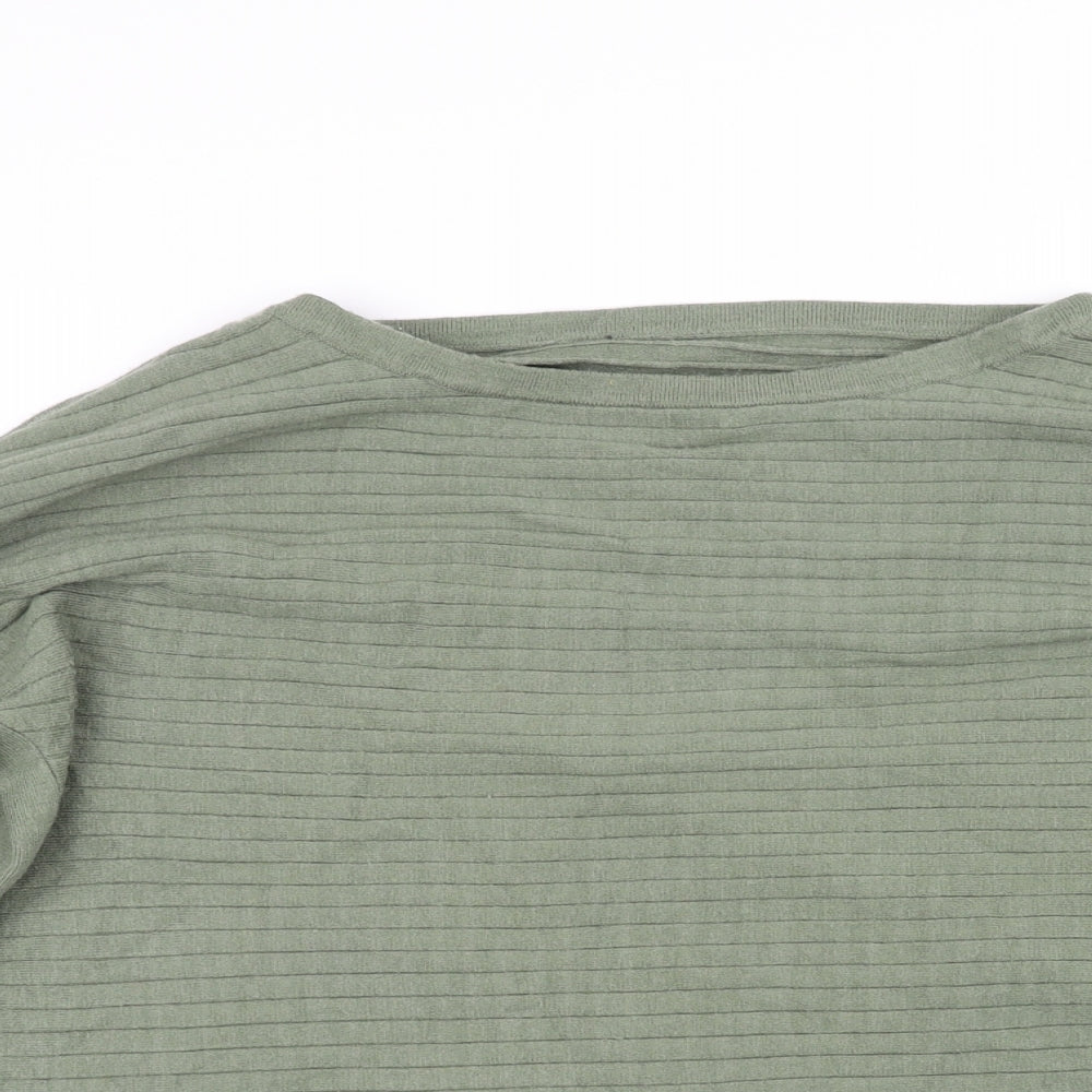 M&Co Womens Green   Pullover Jumper Size 18