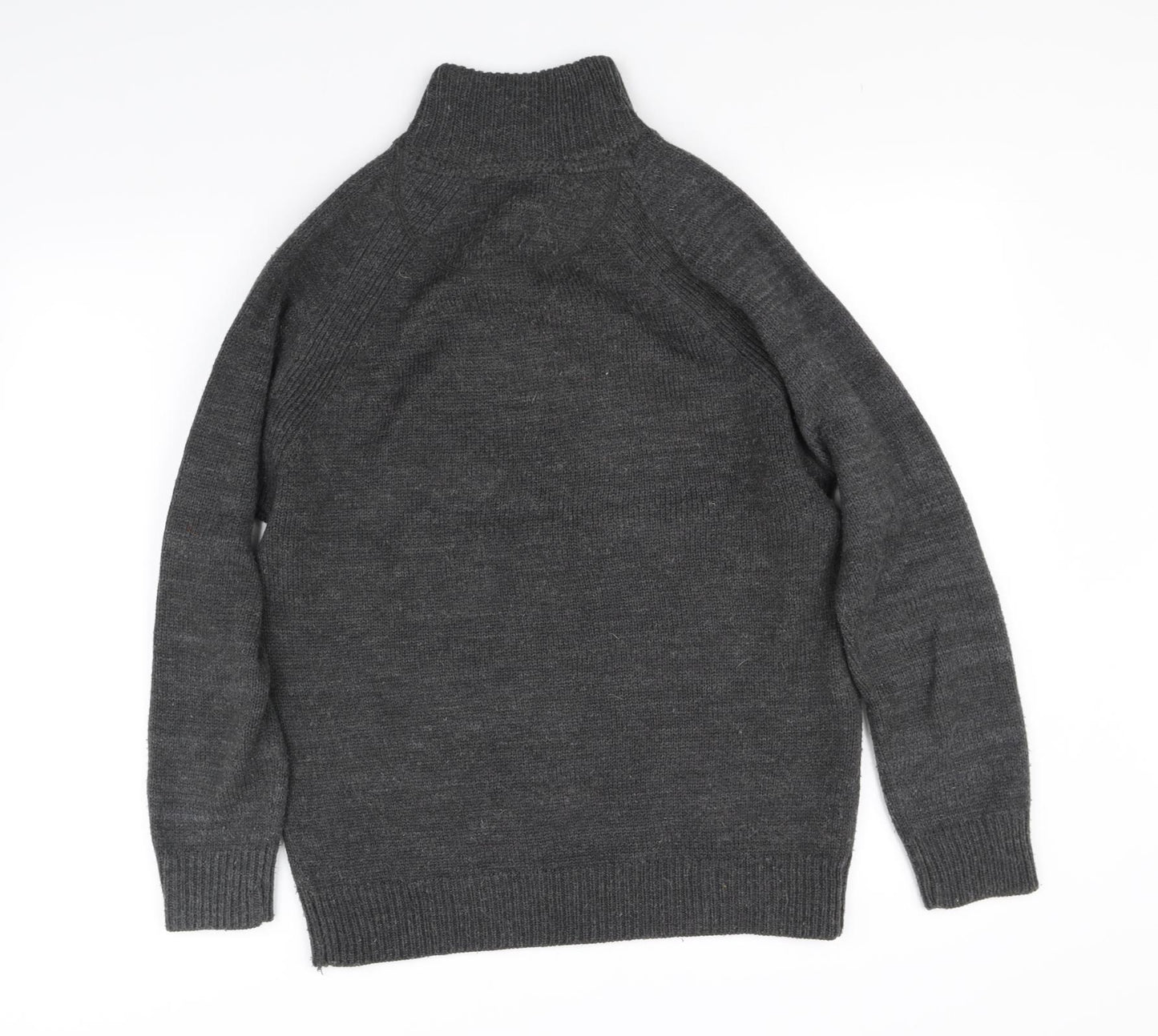 industilize Mens Grey   Pullover Sweatshirt Size L