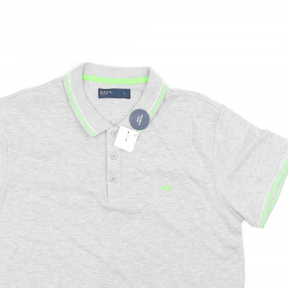 pre worn Mens Grey    Polo Size L