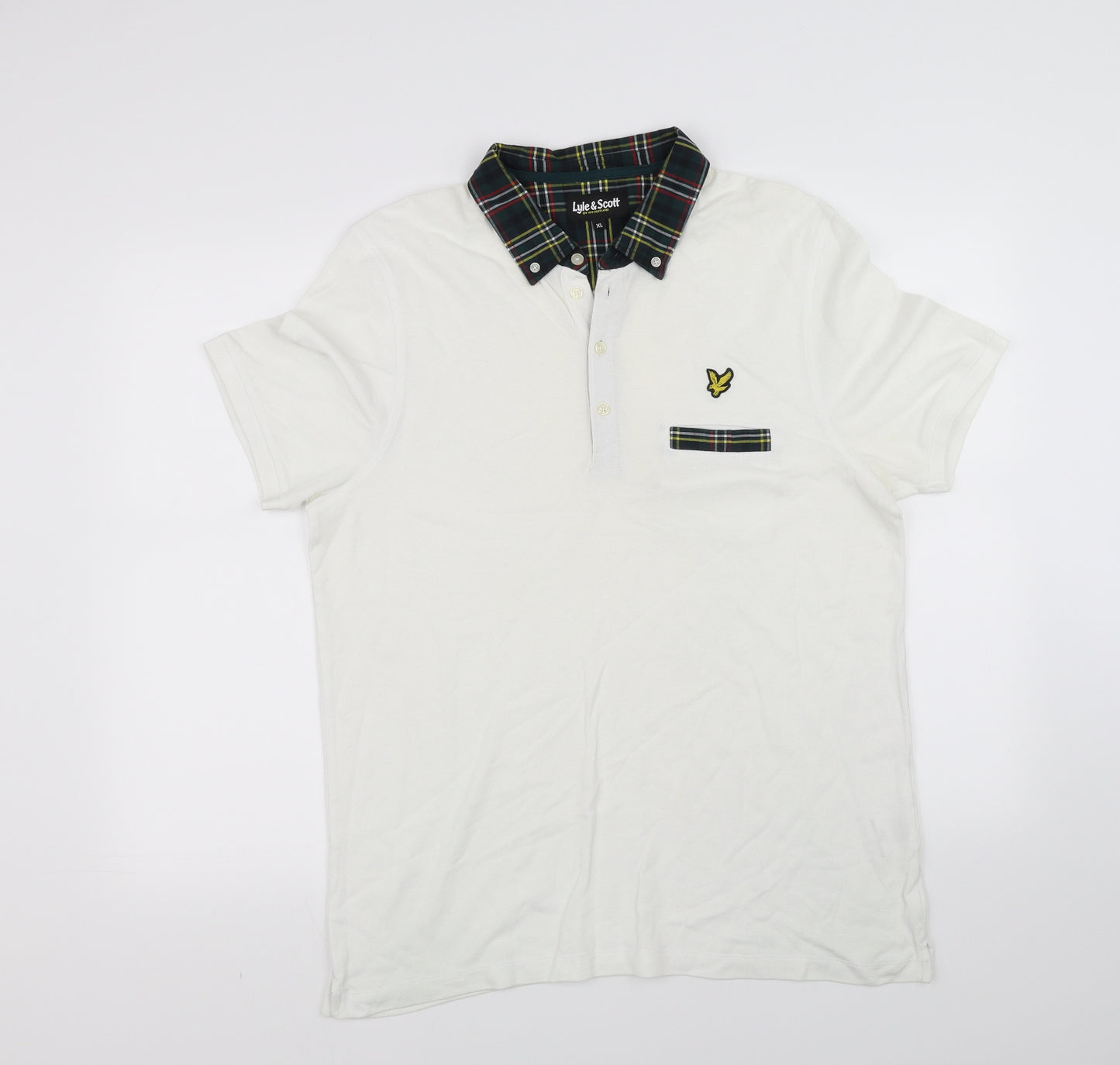 lyle scott  Mens White    Polo Size XL