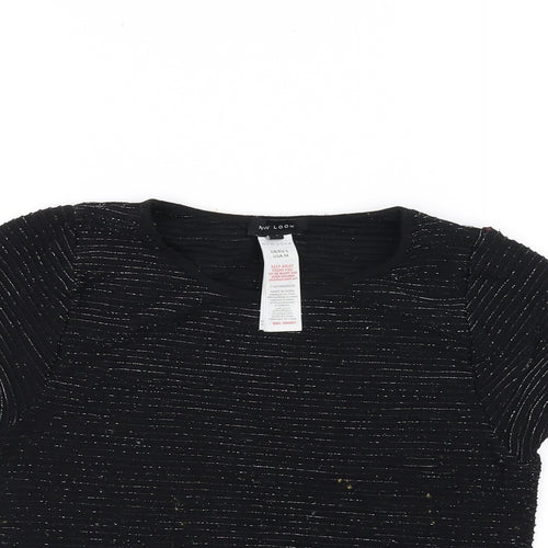 New Look Womens Black   Basic Blouse Size M