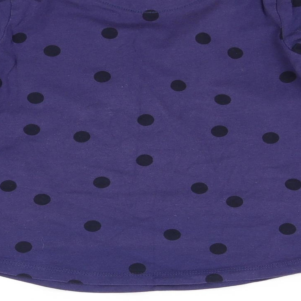 john lewis  Girls Purple   Basic T-Shirt Size 6 Years