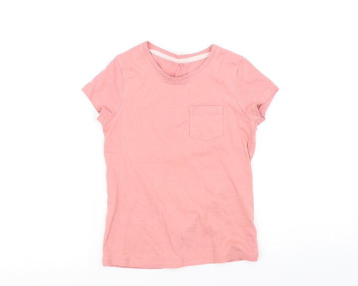 George Girls Beige Basic Tank Size 6-7 Years