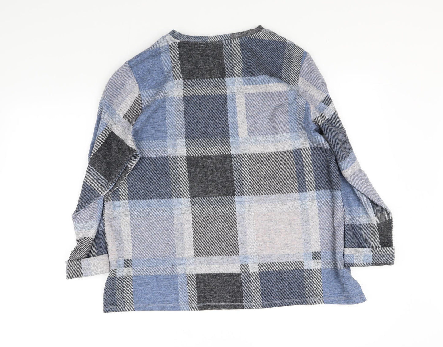 m&s Womens Blue   Pullover Jumper Size 16