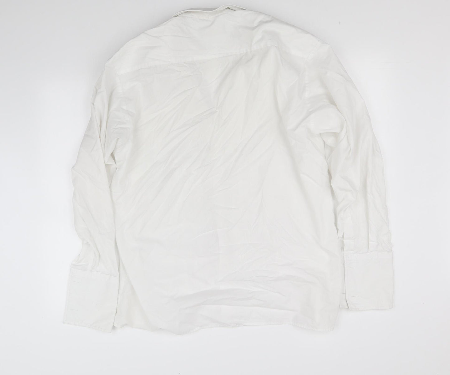 Peter England Womens White   Basic Button-Up Size XL