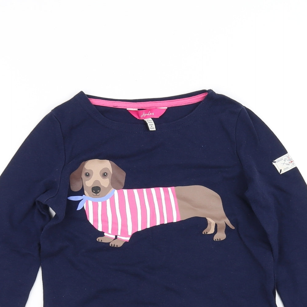 jonelle Girls Blue   Pullover Jumper Size 6 Years