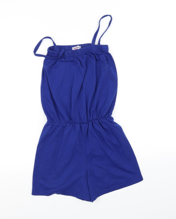 A2Z 4 kids Womens Blue Jumpsuit One-Piece Size S