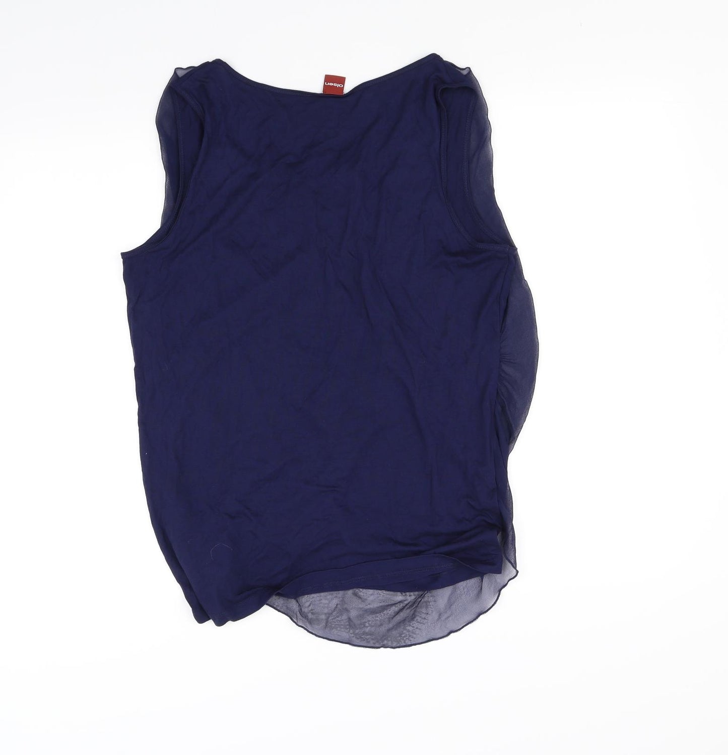 Olsen Womens Blue   Basic Blouse Size 18