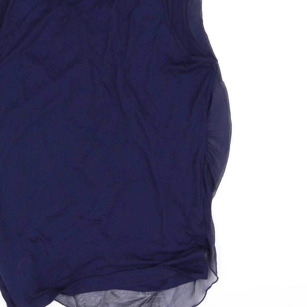 Olsen Womens Blue   Basic Blouse Size 18