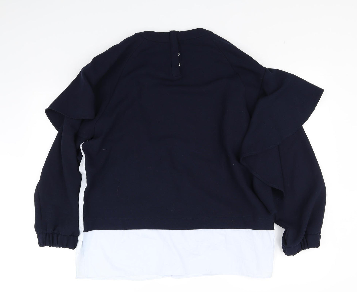 Zara Womens Blue   Pullover Jumper Size M