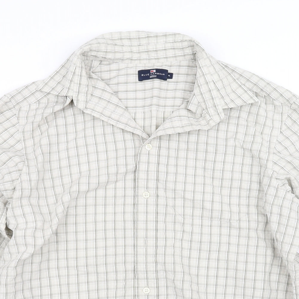 blue harbour  Womens Grey   Basic Button-Up Size XL