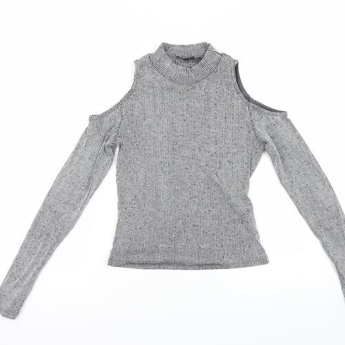 Primark Womens Grey   Basic T-Shirt Size 8