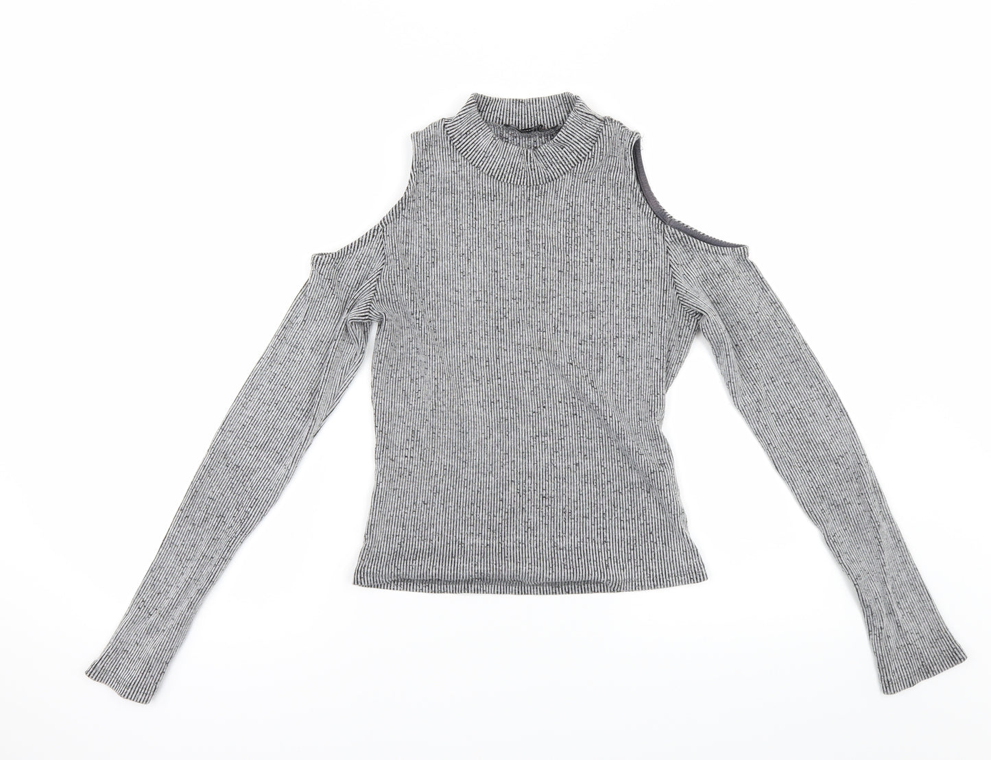 Primark Womens Grey   Basic T-Shirt Size 8