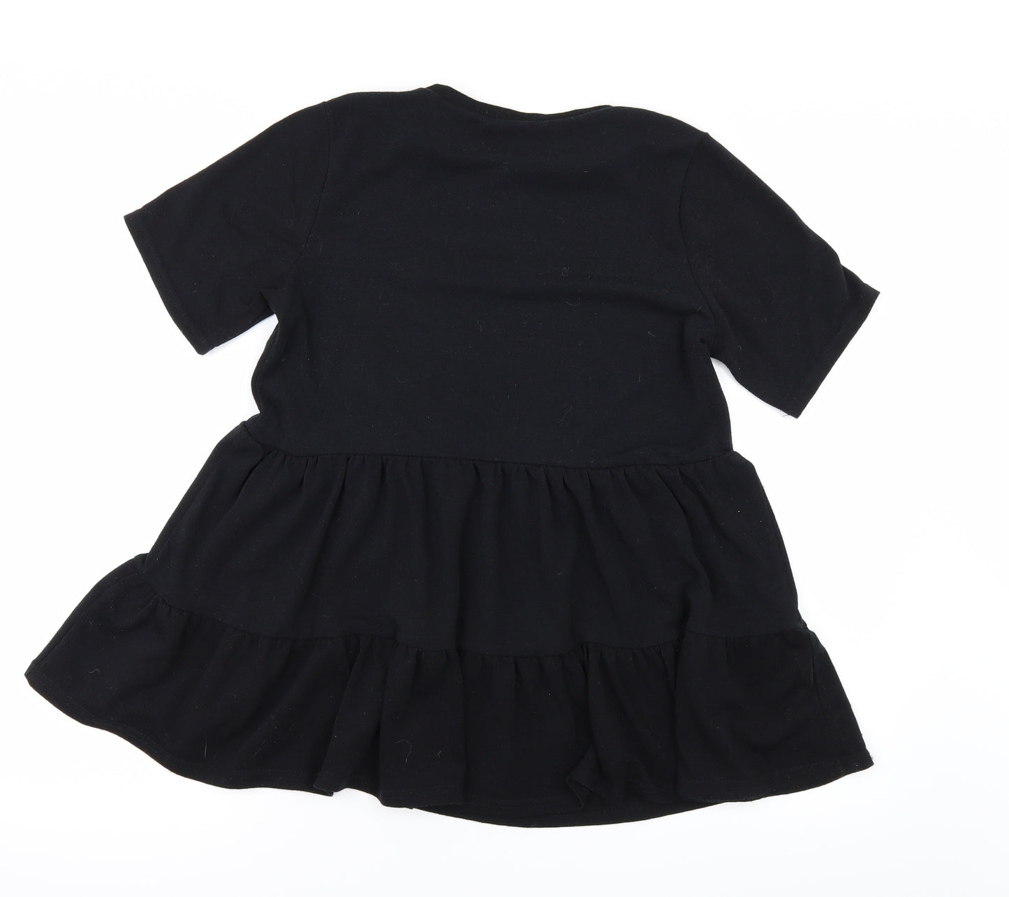 New Look Womens Black   Basic T-Shirt Size 8