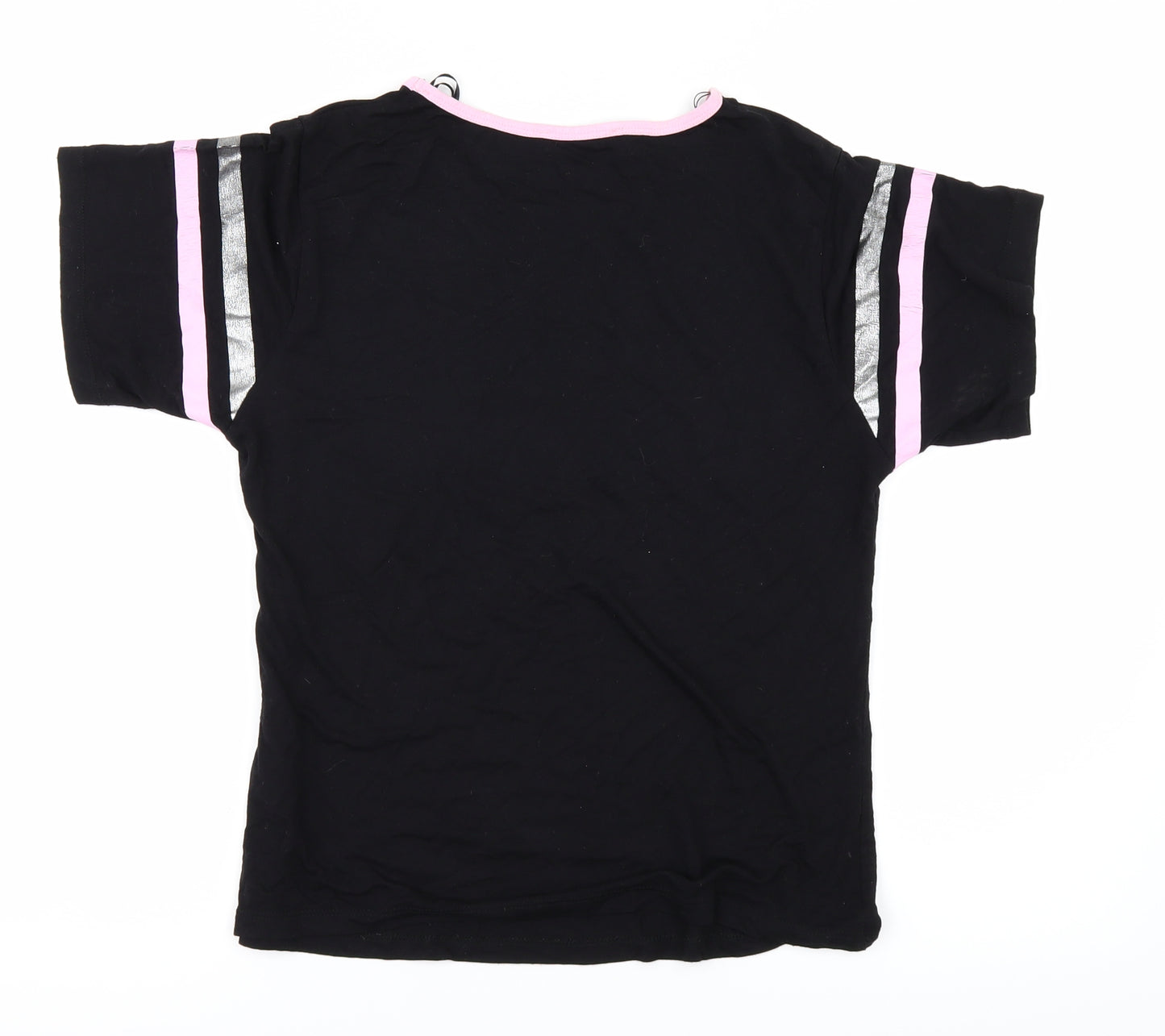 Select Womens Black   Basic T-Shirt Size S