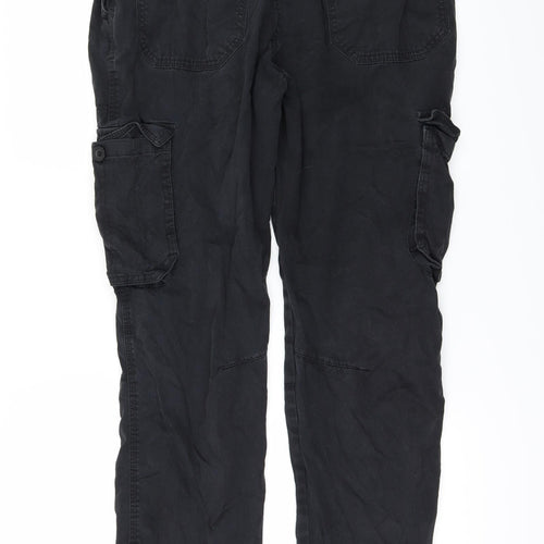 George Mens Black  Denim Straight Jeans Size 34 in L29 in
