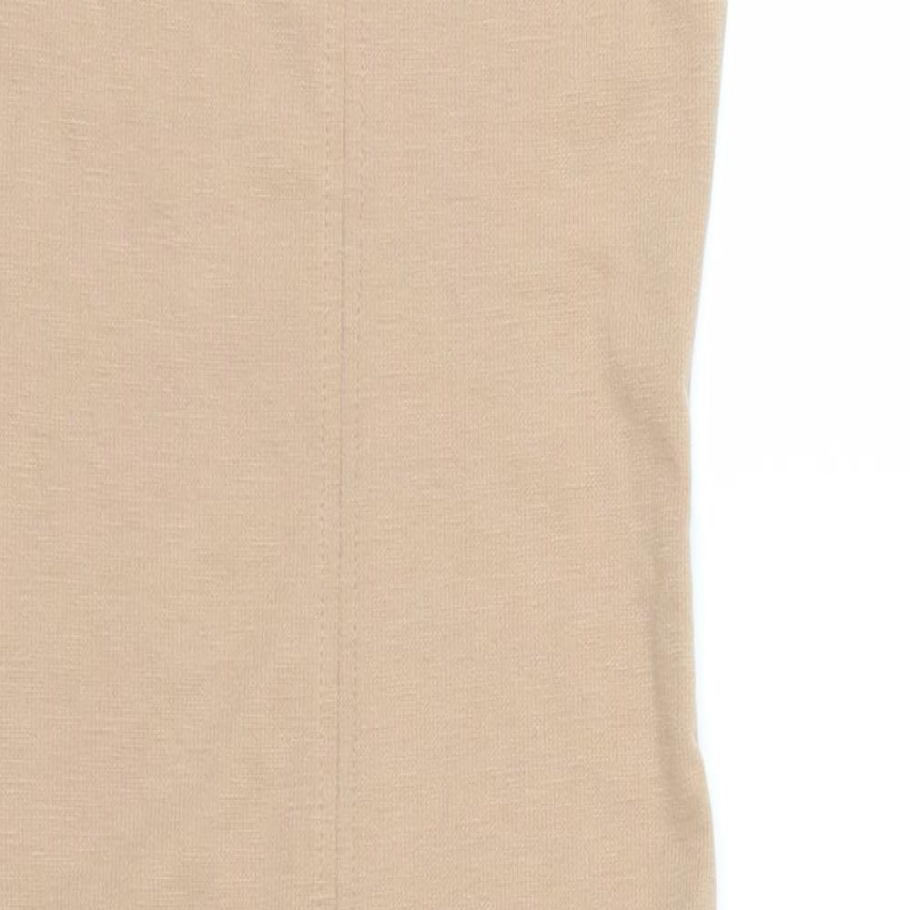 Zara Womens Beige   Bodycon  Size S