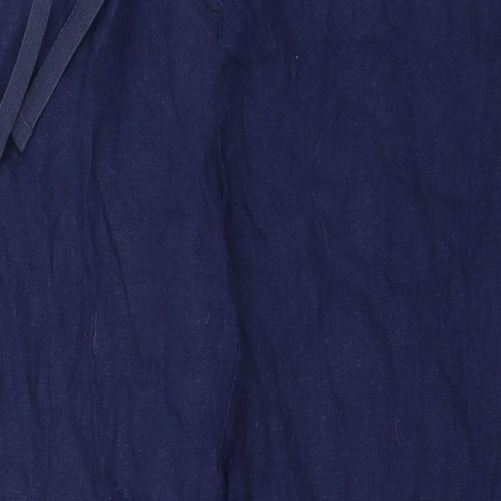 NEXT Womens Blue   Trousers  Size 12 L27 in