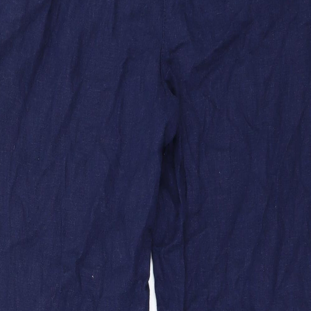 NEXT Womens Blue   Trousers  Size 12 L27 in
